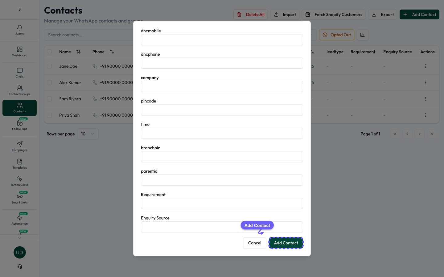 Review and save